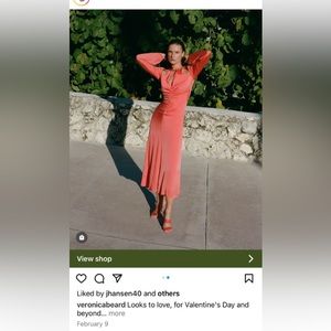 Veronica Beard FAYLA CHAIN-DETAIL DRESS